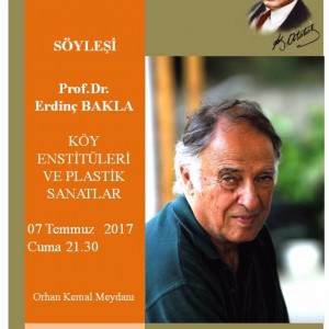 Köy Enstitüleri Bildirileri – Prof. Dr. Erdinç Bakla – Dibeklihan Bodrum