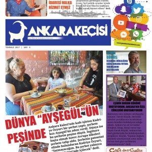 Ankara Keçisi Gazetesinin Temmuz 2017 Sayısı Yayımlandı